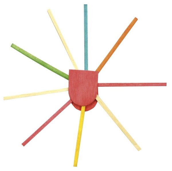 Bastelh&ouml;lzchen, bunt