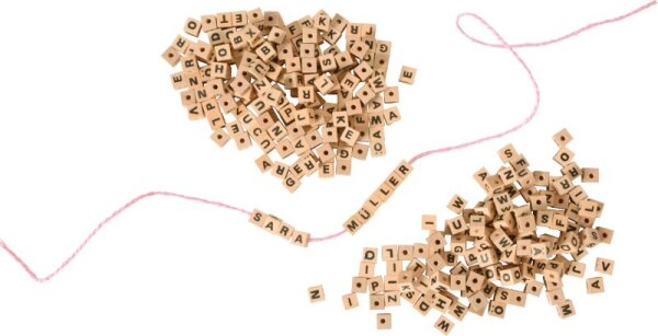 Buchstabenw&uuml;rfel circa 300 St&uuml;ck