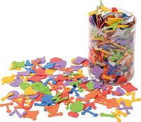Moosgummi Buchstaben selbstklebend 400 St&uuml;ck