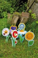 Gartenblumen 6er Set