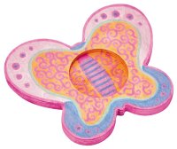 Teelichthalter Schmetterling 3er