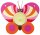 Teelichthalter Schmetterling 3er