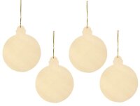 Christbaumkugeln 4er Set