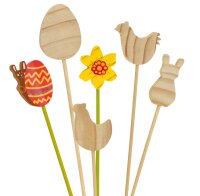 Blumenstecker Ostern 12er Set