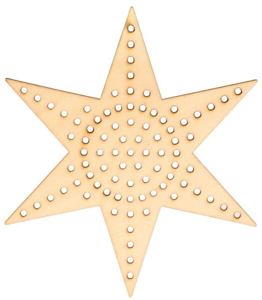 Holzanh&auml;nger Stickstern