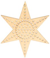 Holzanh&auml;nger Stickstern