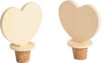 Flaschenverschluss Herz 2er Set