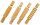 Knetrollenstempel, 4er Set