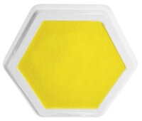 Riesenstempelkissen Gelb
