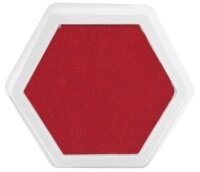 Riesenstempelkissen Rot