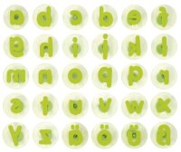 Riesenstempel Kleinbuchstaben 30er Set