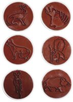 Tierspurenstempel 12er Set