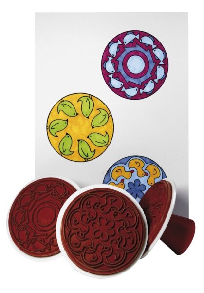 Mandalastempel Tiere 6er Set