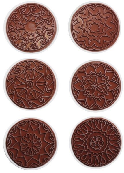 Mandalastempel Motive / Phantasie 6er Set