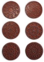 Mandalastempel Motive / Phantasie 6er Set