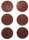 Mandalastempel Motive / Phantasie 6er Set
