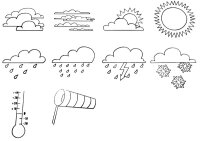 Wetterstempel 10-tlg.