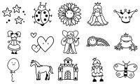 Ministempel M&auml;dchen