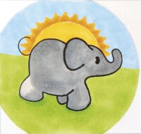 Zootierstempel 6-tlg.