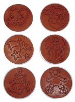 Stempelset Weihnachten Outline 6er Set