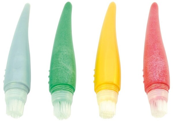 Pinselstifte Glitterfarben 4er Set