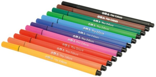 Filz Fineliner 12 St&uuml;ck