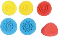 Stempel/Rollen Set, 20 Teile