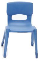 Mittlerer Stuhl, blau